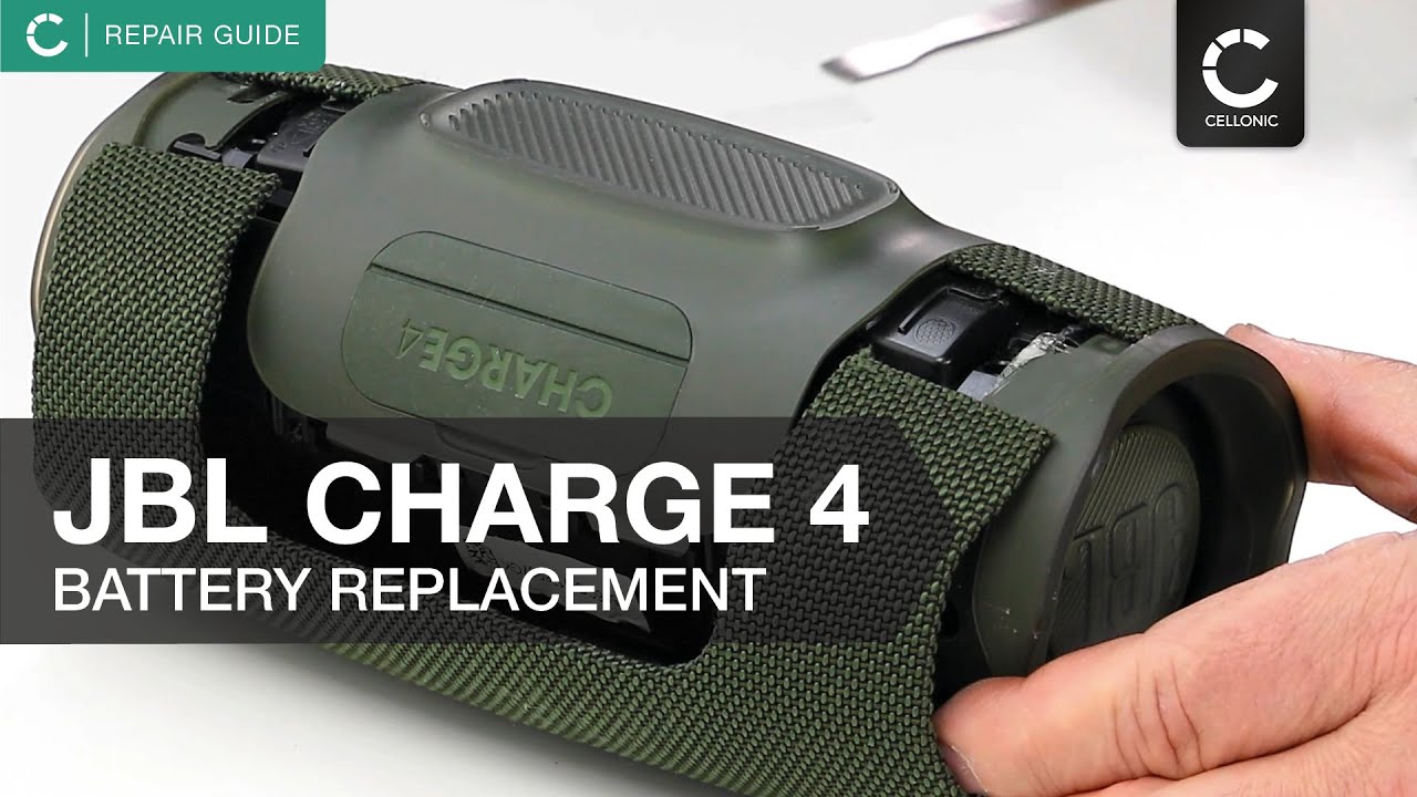 How to replace the battery of your JBL Charge 4 | CELLONIC (repair guide)