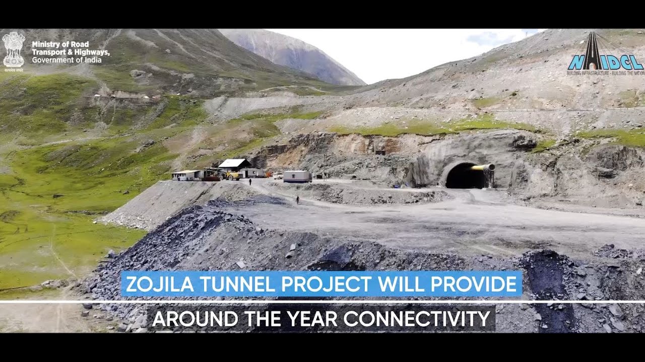 Zojila Tunnel - A Landmark Signature Project, progressing at a fast pace  | Nitin Gadkari