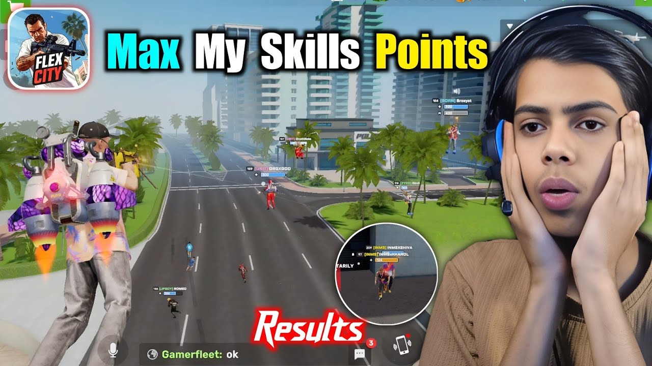I'm Updating My Skill Points - But What Is This? | Flex City Gameplay