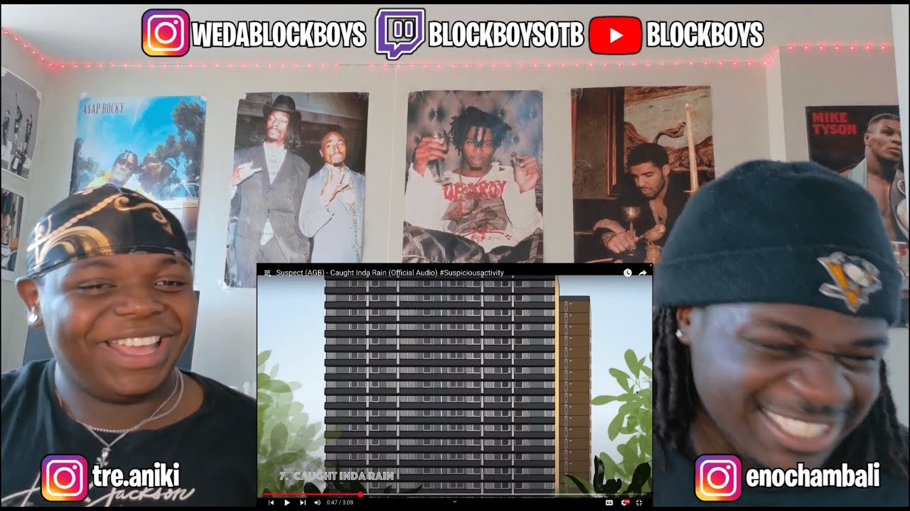 Suspect (AGB) - Caught Inda Rain (Official Audio) - REACTION