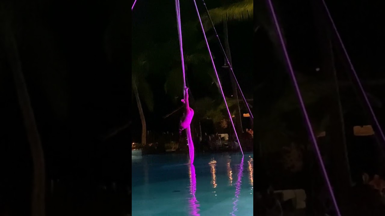 Yuri Abe aerial silks あべゆり　エアリアルシルク　2023 Dec.