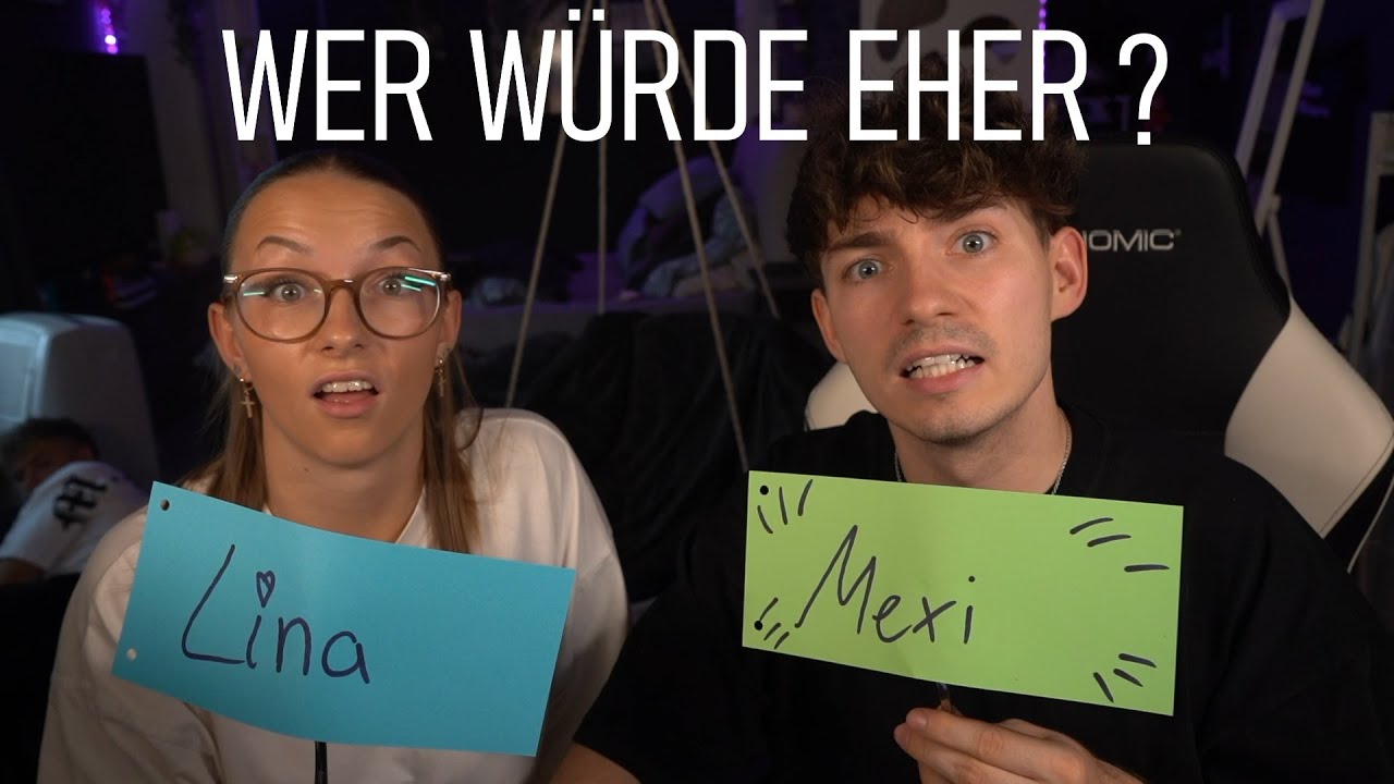 WER WÜRDE EHER mit MEXIFY 😬🤣