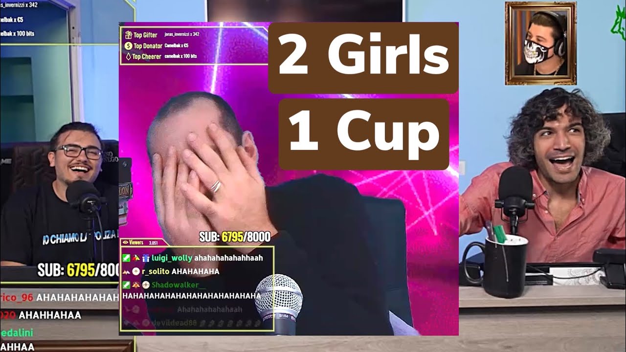Kitano REAGISCE per LA PRIMA VOLTA a 2 GIRLS 1 CUP 😱 | Cerbero Podcast #1544