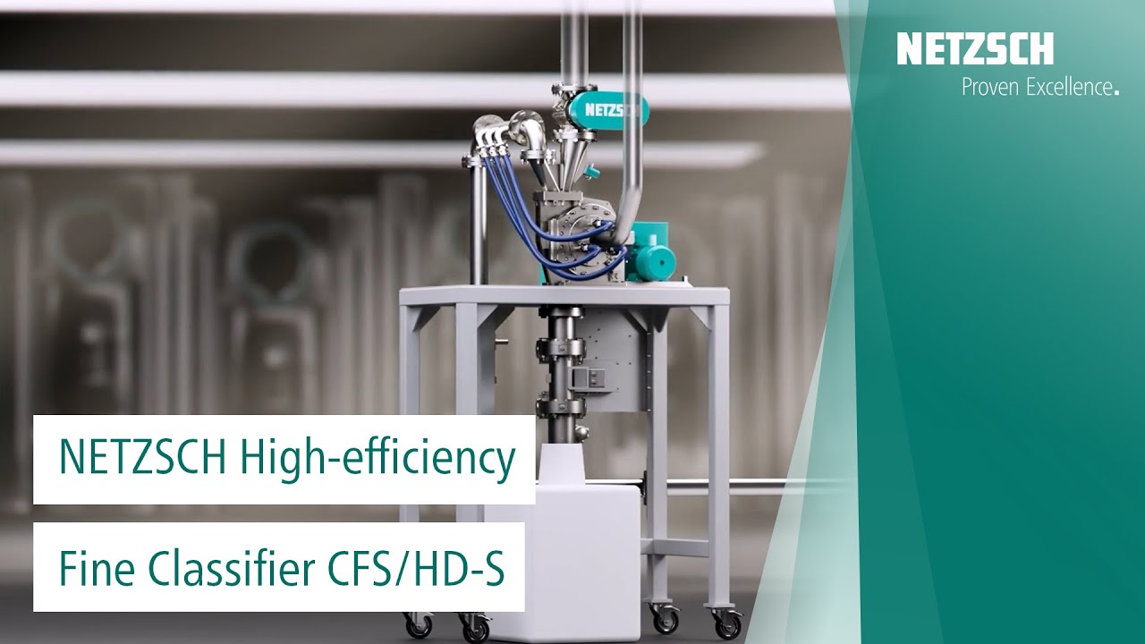 NETZSCH High-efficiency Fine Classifier CFS HD-S