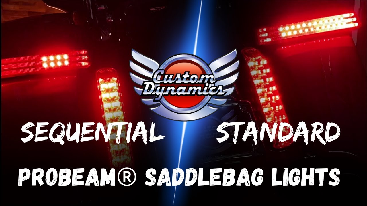 Sequential or Standard Saddlebag Lights for Harley-Davidson Motorcycles?