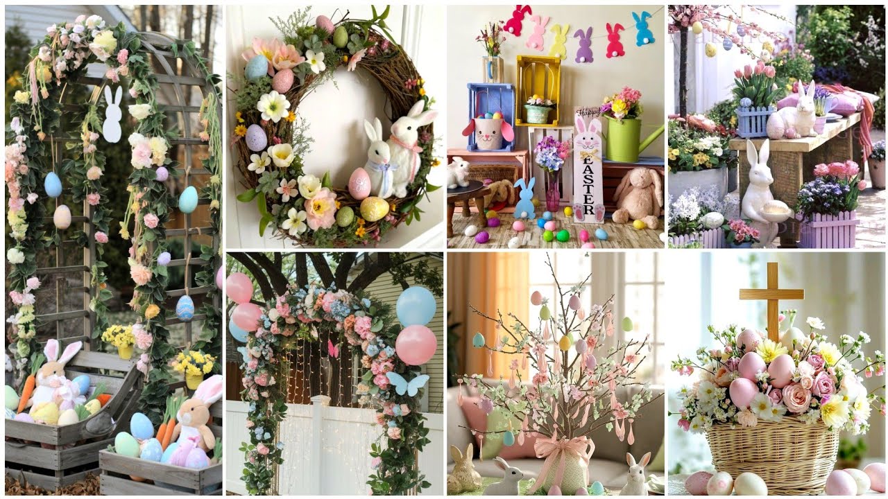TOP 100 QUICK AND EASY EASTER HOME DECOE IDEAS _ LATEST EASTER HOME DECORS 