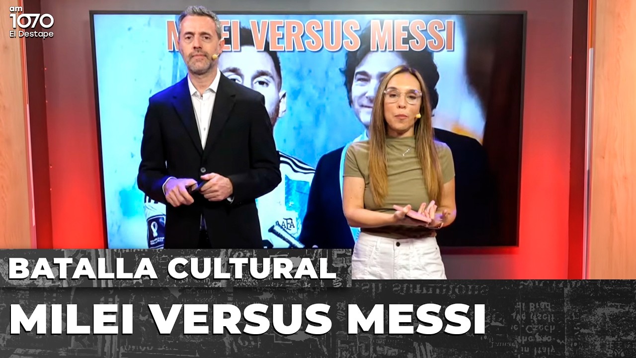 💥 MILEI VERSUS MESSI | BATALLA CULTURAL con Gabriel Sued y Noelia Barral Grigera EN VIVO