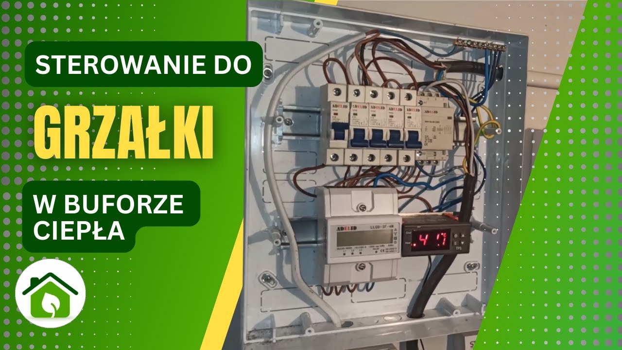 Sterowanie do grzałki w buforze ciepła