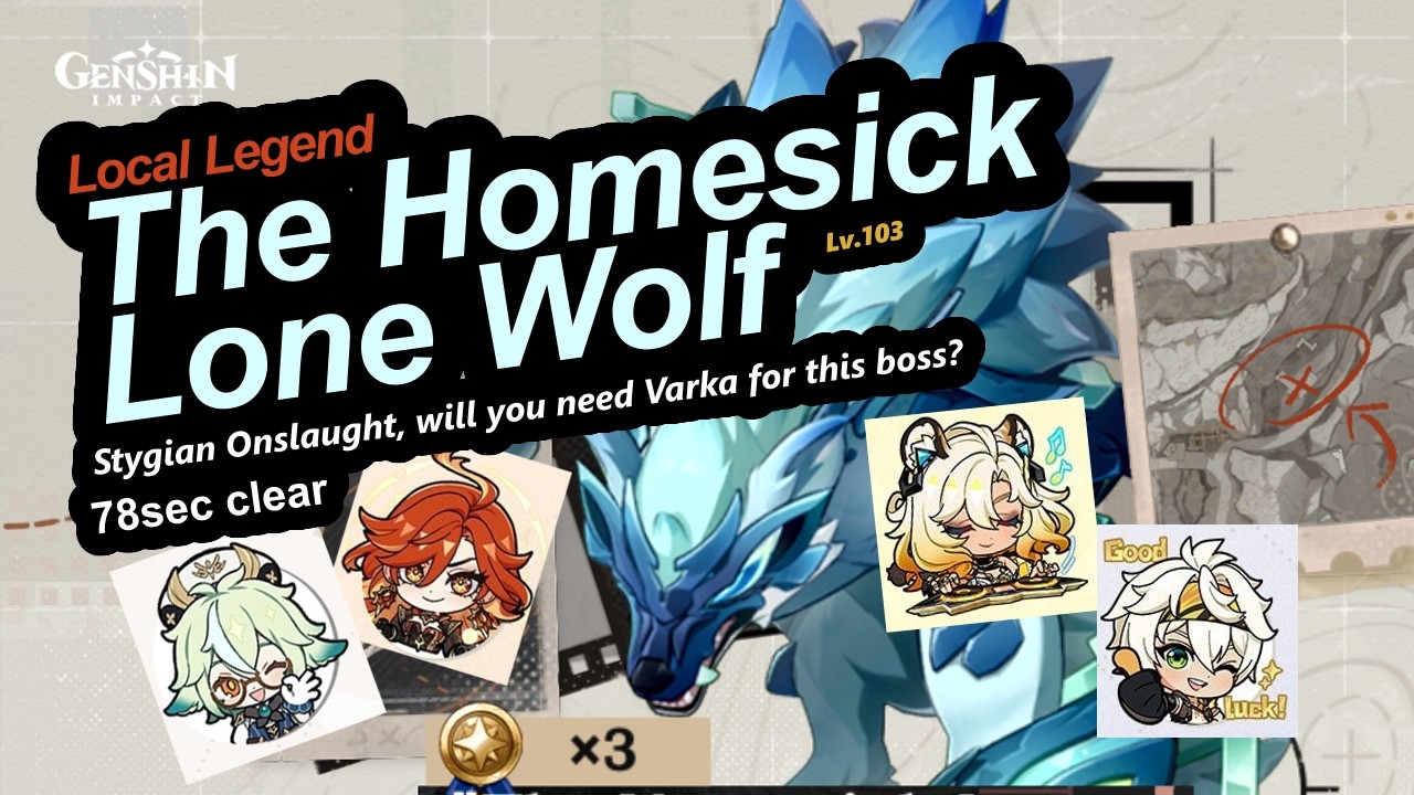 You Decide do you need Varka? 78s Local Legend / The Home Sick Lone Wolf Clear
