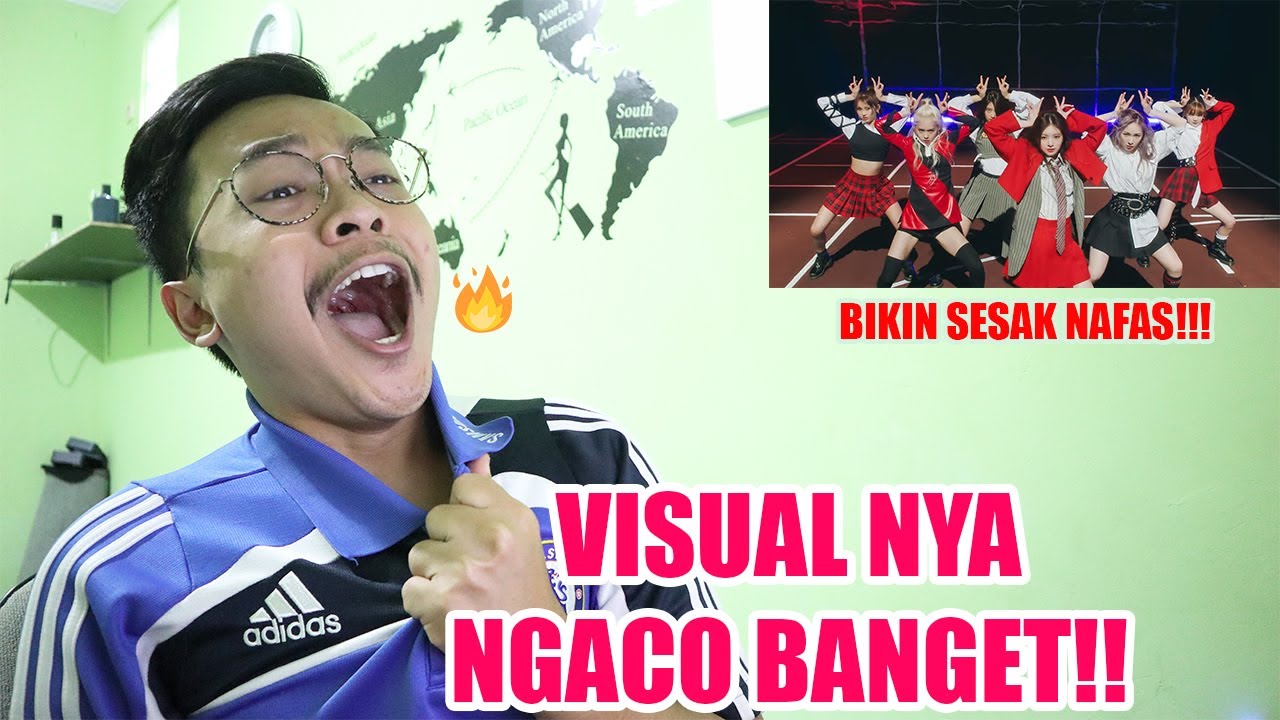 DITAMPAR VISUAL!! EVERGLOW - BON BON CHOCOLAT MV REACTION