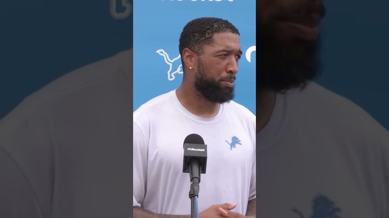 Tim Patrick says decision was EASY to stay with the Detroit Lions!