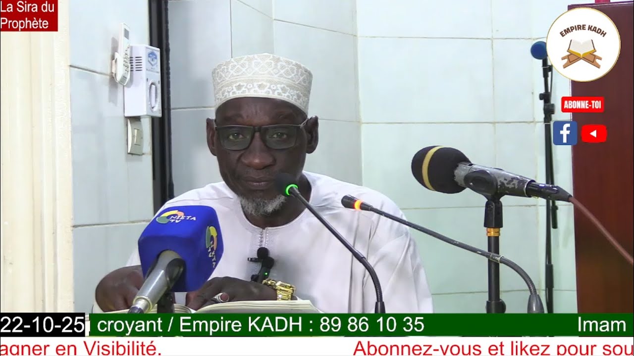 Imam Madou Koné la Sira du Prophète Mohamed S.A.W le rappel profite au croyant (27)