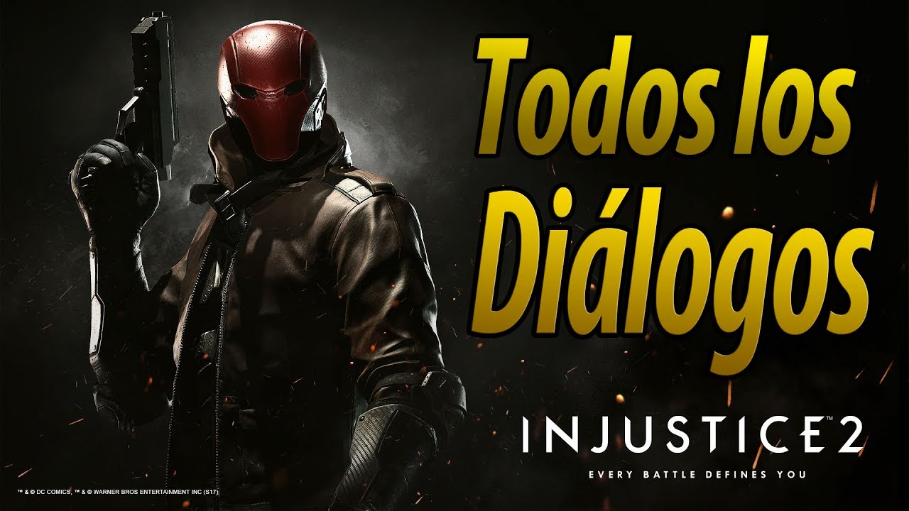 Injustice 2 | Español Latino | Todos los Diálogos | Red Hood | PS4 |