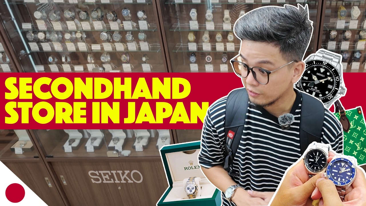 Looking for used watches in Japan? Watch this!
