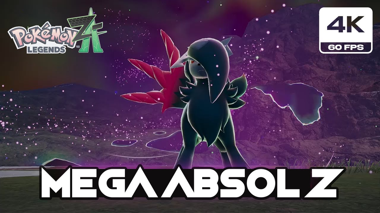 Pokemon Legends Z-A - Rogue Mega Absol Z Boss Fight [Mega Dimension DLC]