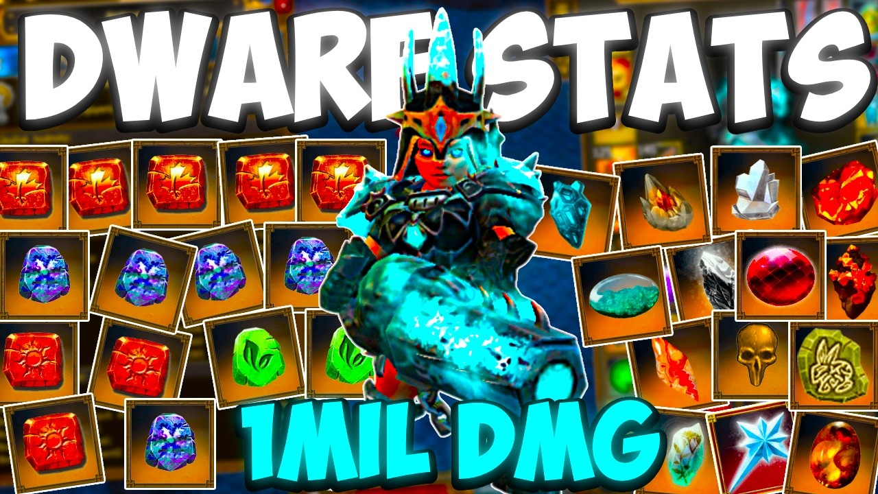 Drakensang Online DWARF STATS | BEST BUILD | 1MIL DMG | 2026