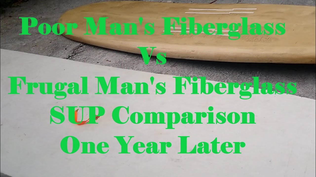 Poor Man's Fiberglass vs Frugal Man's Fiberglass Comparison. One Year Later