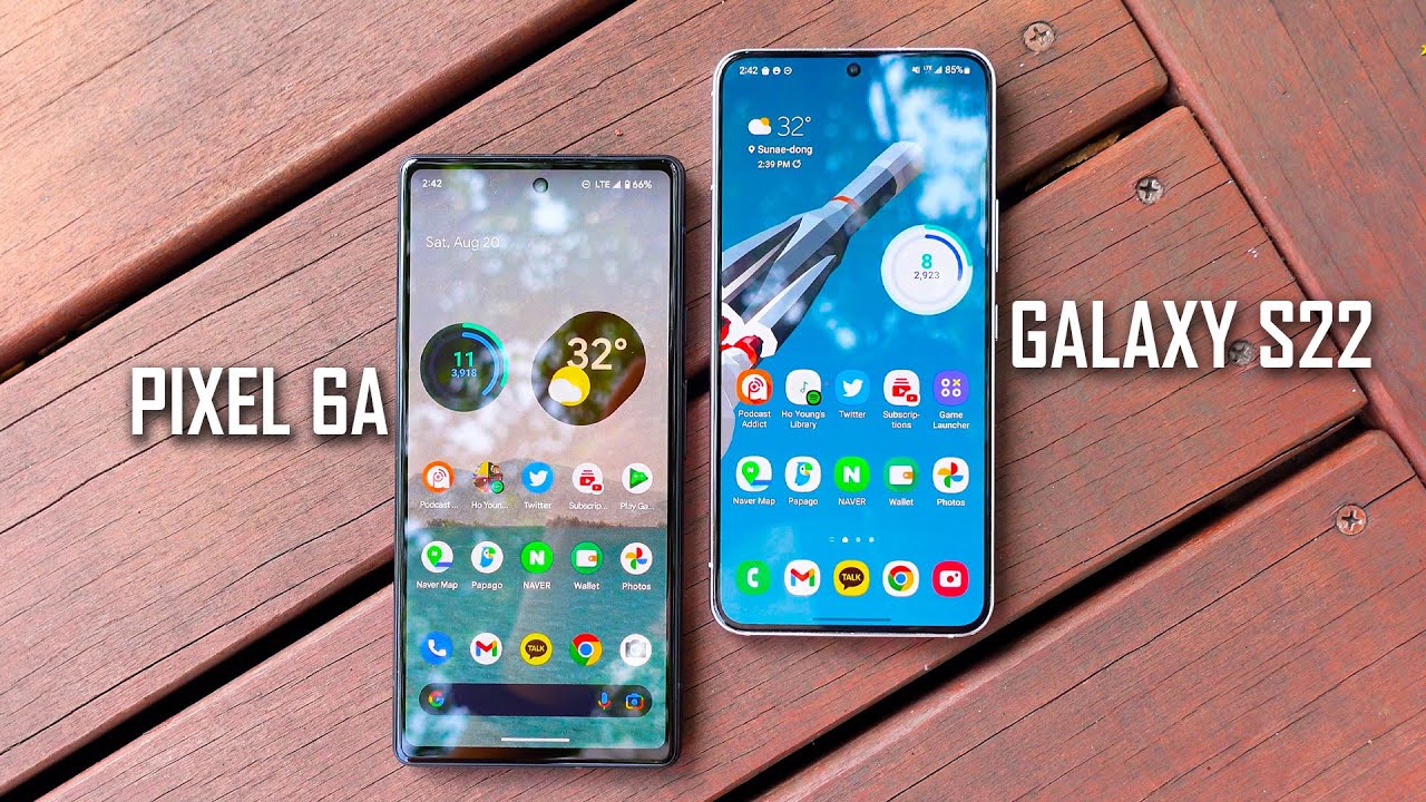 Pixel 6a vs. Galaxy S22: The Better 