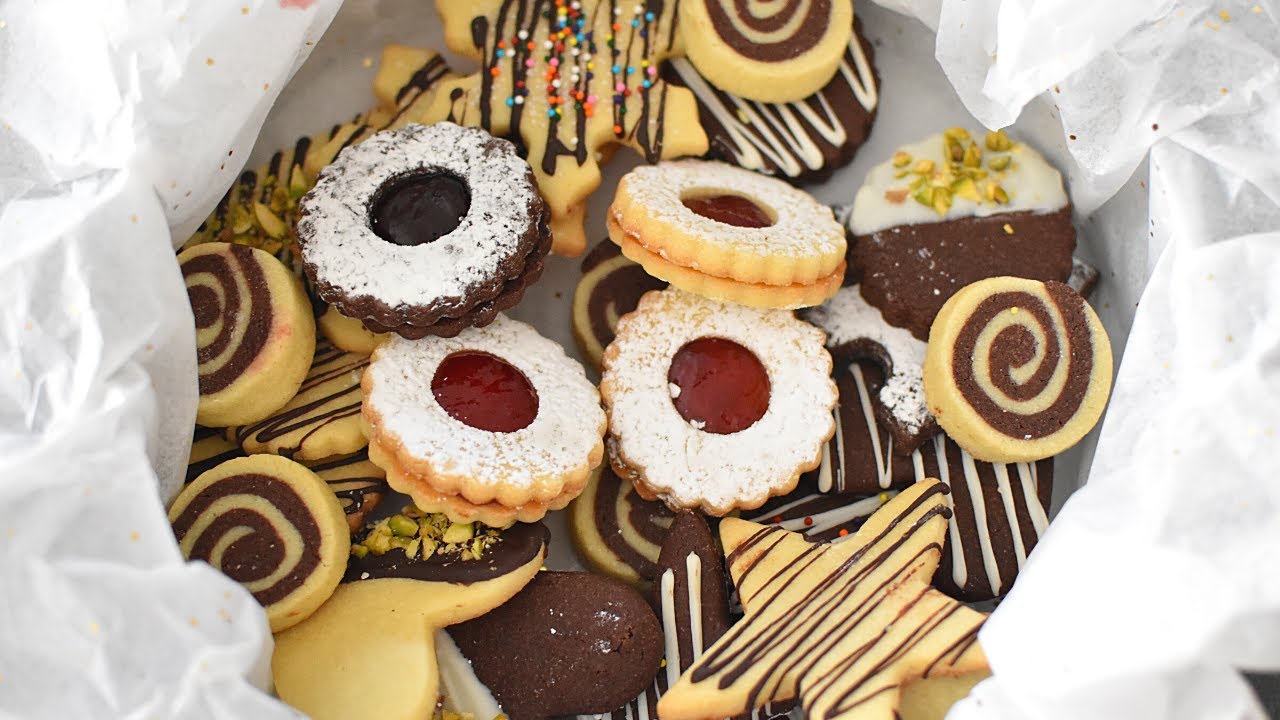 Butter Cookies | One Dough Different Cookies Recipe