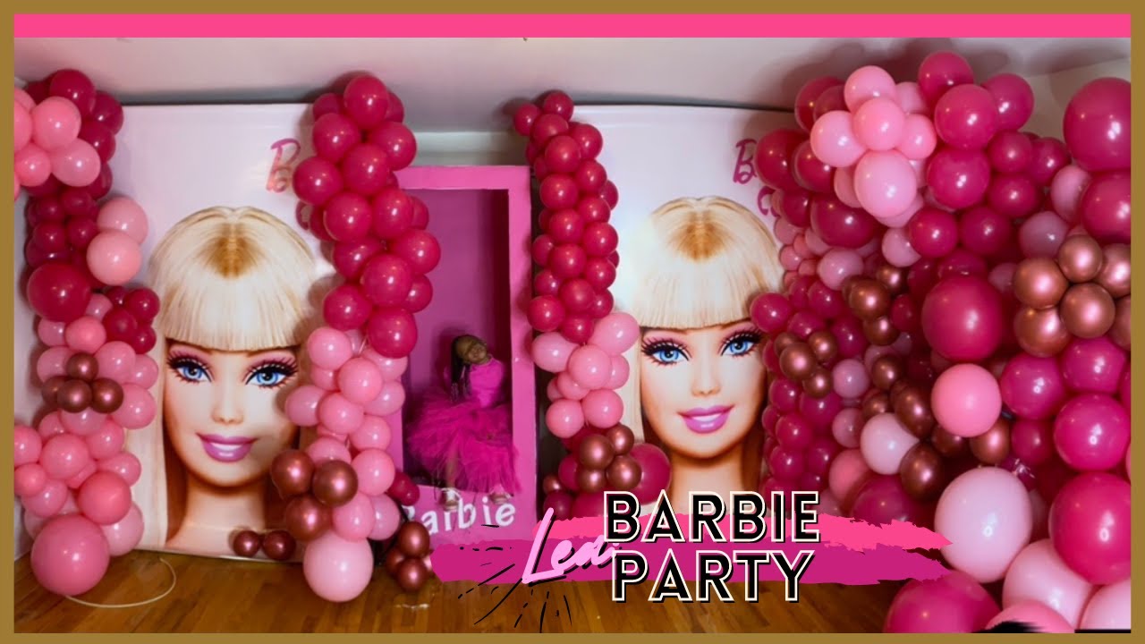 DIY Barbie Party Decorations: Birthday Party Setup