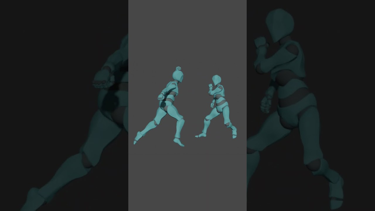 Fight animation made by self taught animator DAY #1