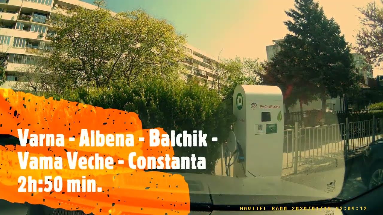 #realevtraffic : Varna - Albena - Balchik - Vama Veche - Constanța
