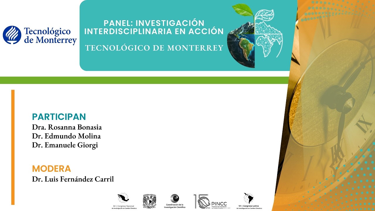 Panel: Investigación interdisciplinaria en acción, ITESM