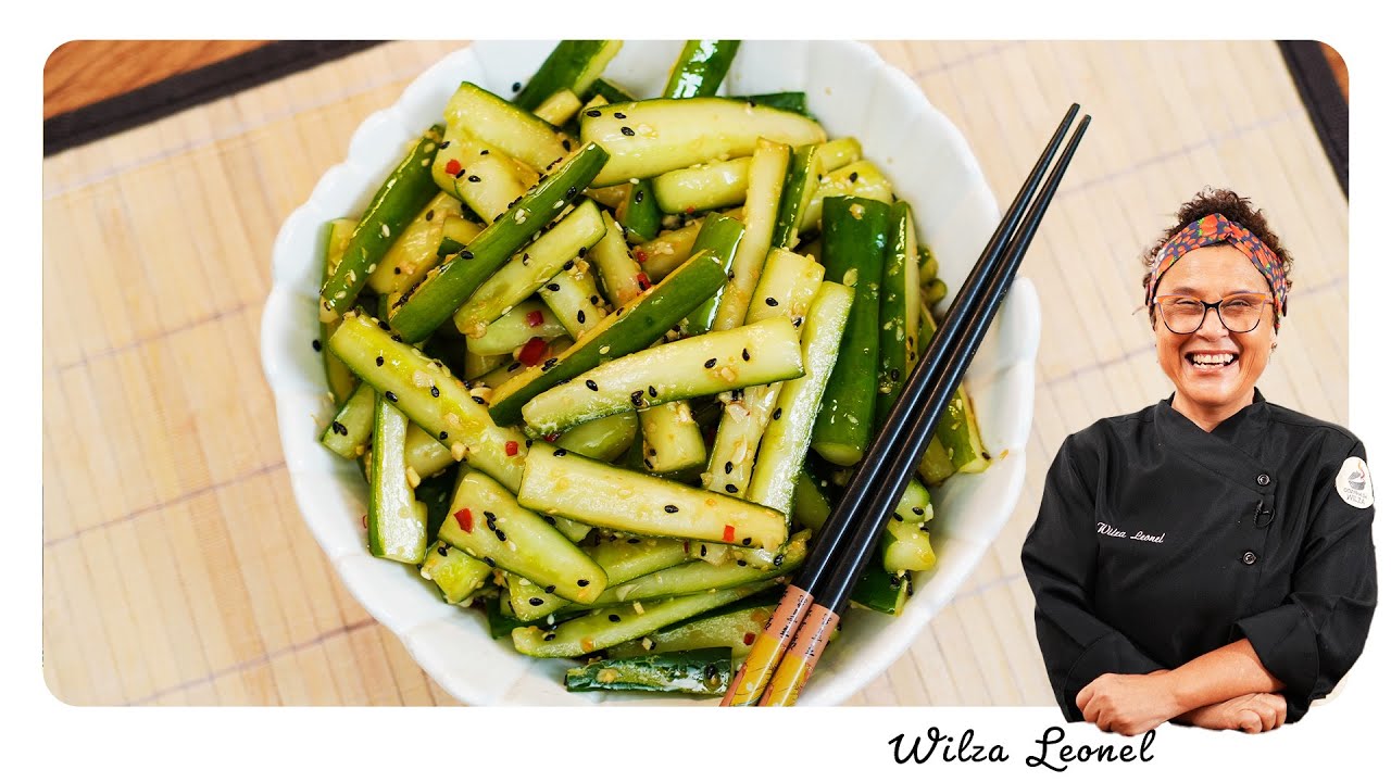 SALADA JAPONESA DE PEPINO - Wilza Leonel