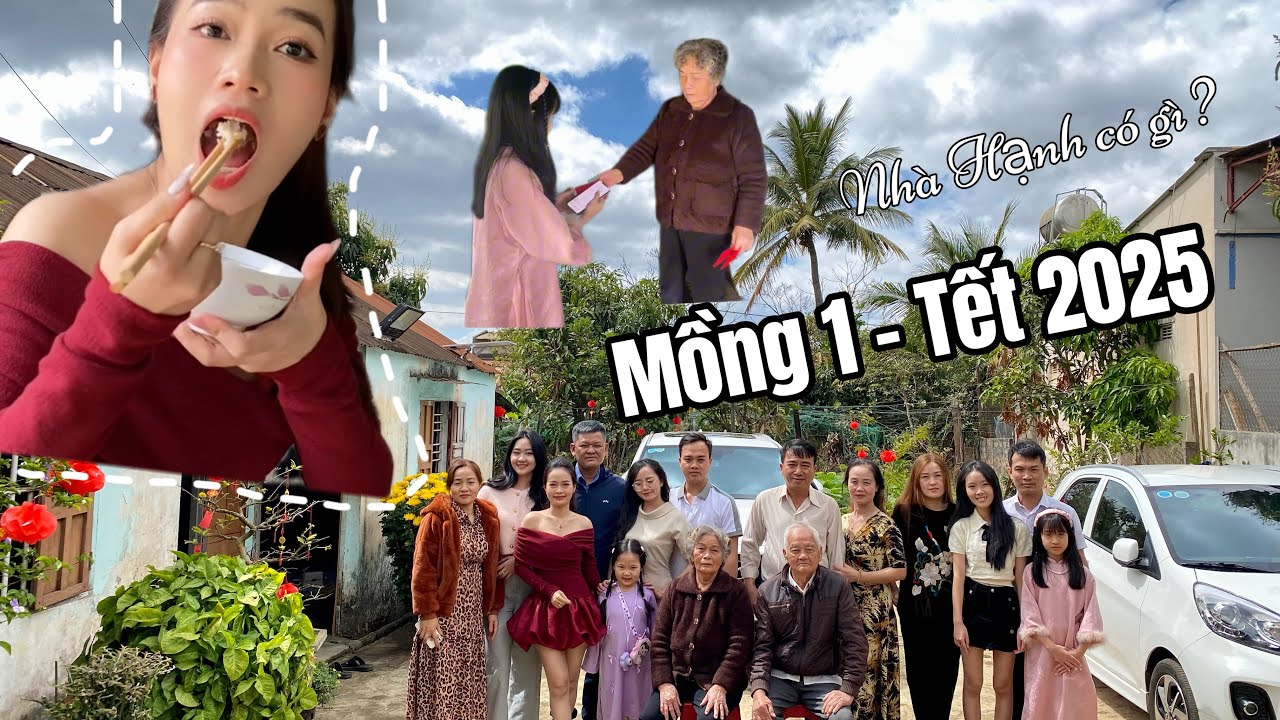 MỒNG 1 TẾT 2025 TẠI NHÀ HẠNH || THUÝ HẠNH OFFICIAL