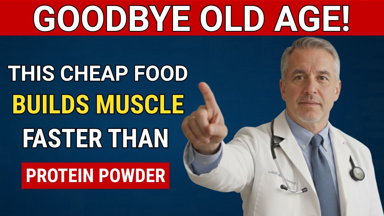 Over 60! 5 THIS Cheap Food Builds Muscle FASTER | Senior Health