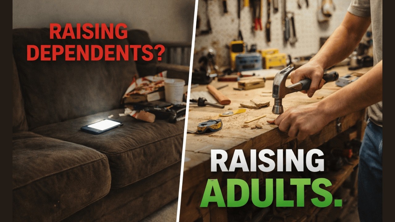 Raising Adults, Not Dependents — Why Modern Parenting Is Failing