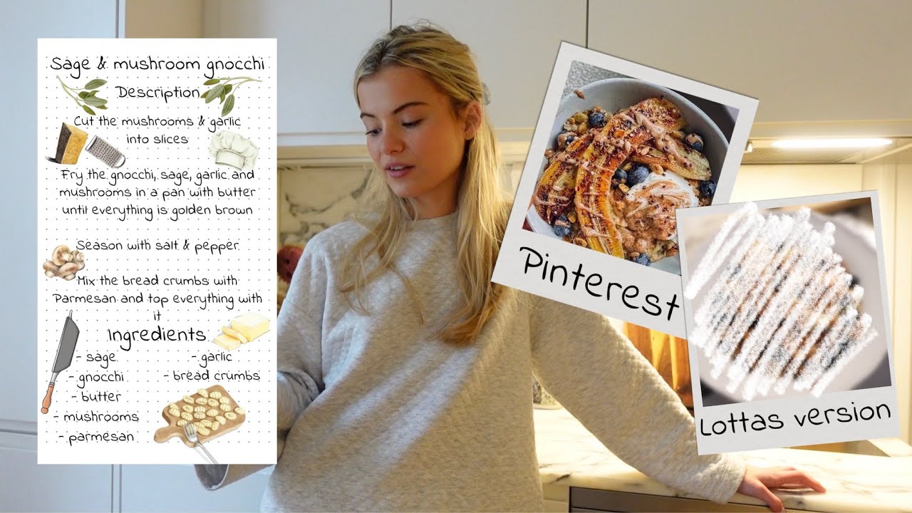 Ich teste Pinterest Rezepte