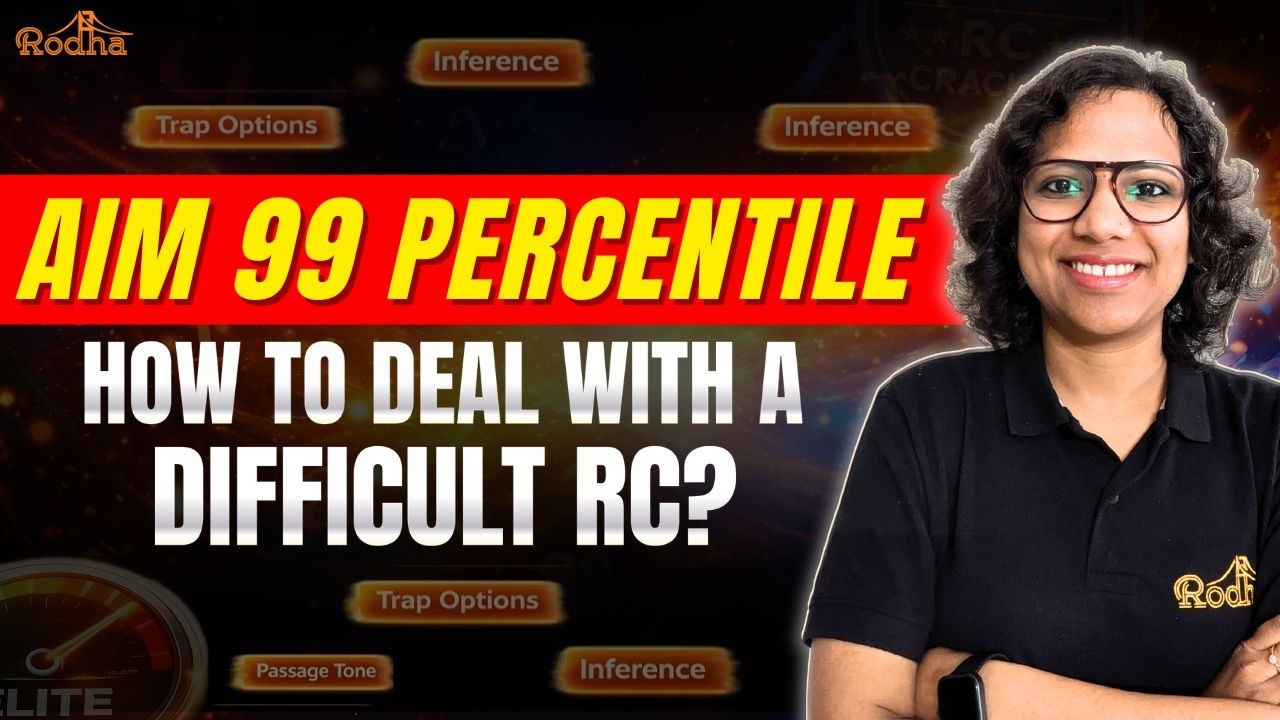 Aim 99 Percentile in VARC | How to Solve a Difficult Passage CAT 2026 | Nikita Mam RODHA