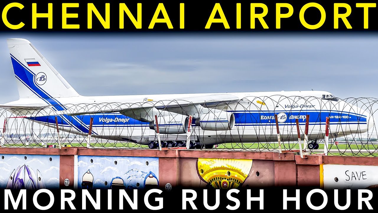 CHENNAI AIRPORT🇮🇳 PLANE SPOTTING | Landing & takeoff | Morning RUSH HOUR