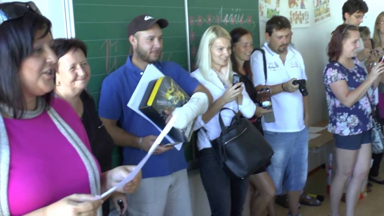 Zahájení ŠR 2016/2017 a přivítání prvňáčků v 1. C, září 2016