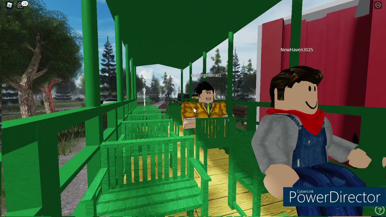 Action Packed Day At The Pine Creek Railroad (Roblox) 10-8-21