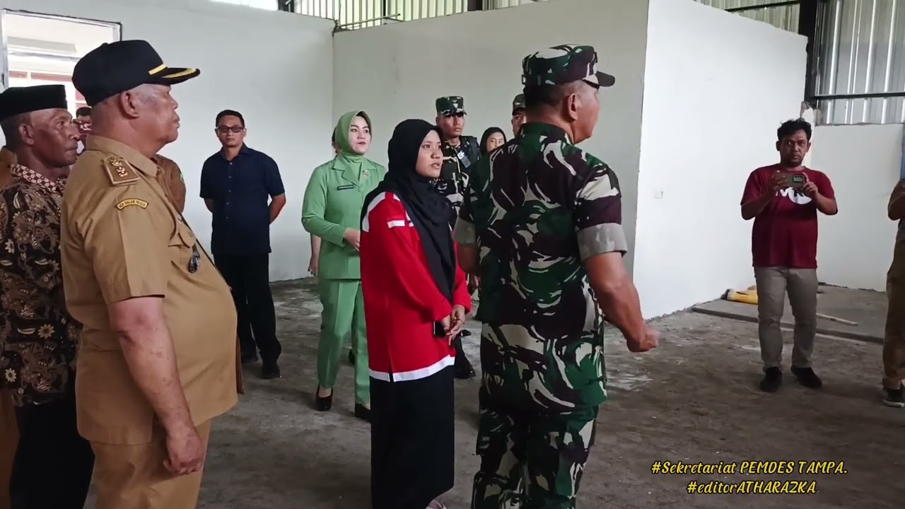 KUNJUNGAN PANGDAM KDMP DESA TAMPA KEC. PONRANG KAB. LUWU