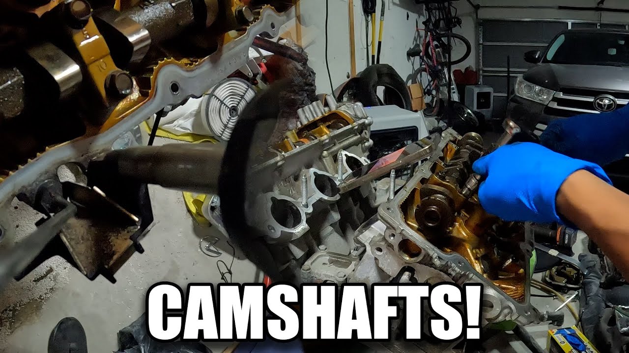 THE CAMSHAFTS ARE OUT OF THE VQ! | WHEN ARE WE GOING TO THE MACHINE SHOP? | HOW TO TAKE A VQ APART!