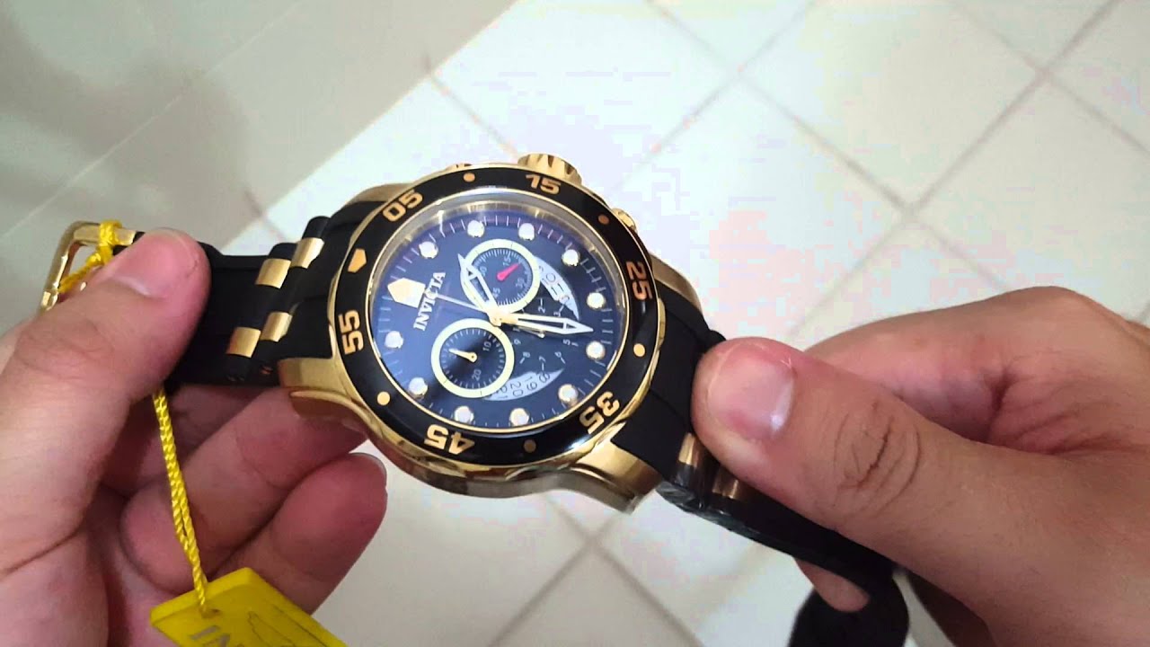 Relógio Invicta Pro Diver  Ref 6981 Original Produção Atual 2016 Cronografo