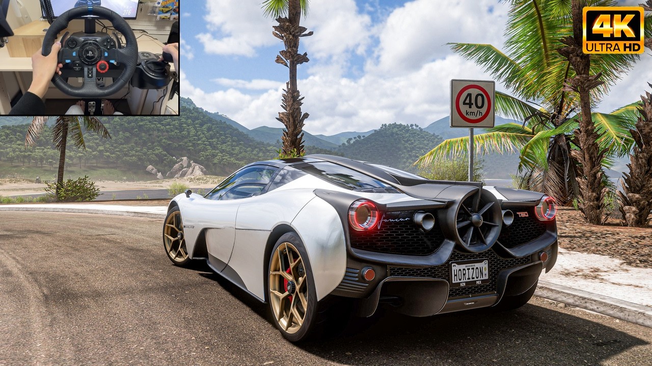 Gordon Murray Automotive T.50 - Forza Horizon 5 | Logitech G29 Gameplay