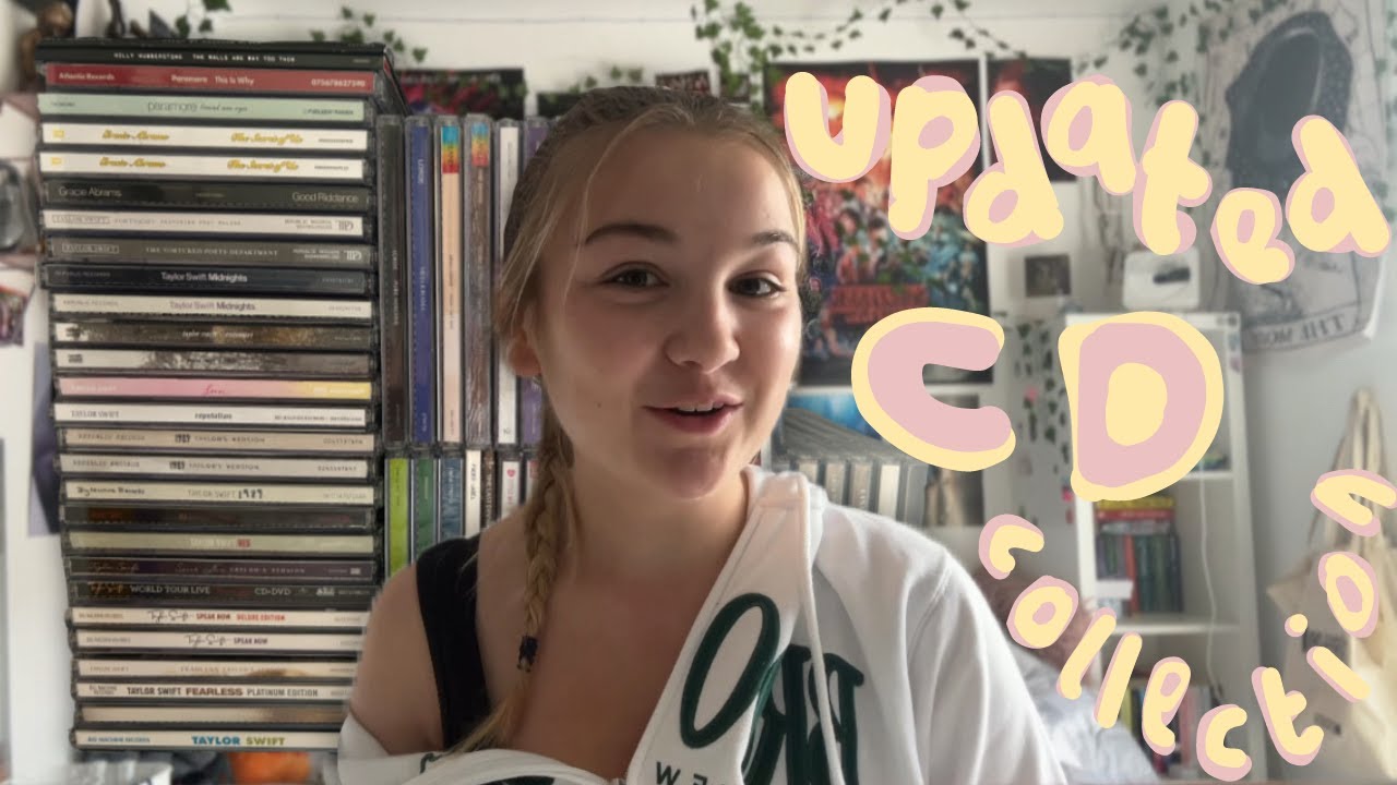 updated CD COLLECTION | august 2024 | 60+ cds including taylor