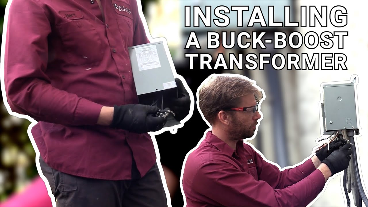 Installing a Buck-Boost Transformer
