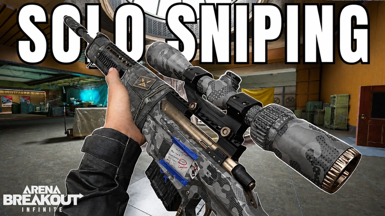 SOLO SNIPING AGAINST SQUADS WITH M24  | Arena Breakout Infinite