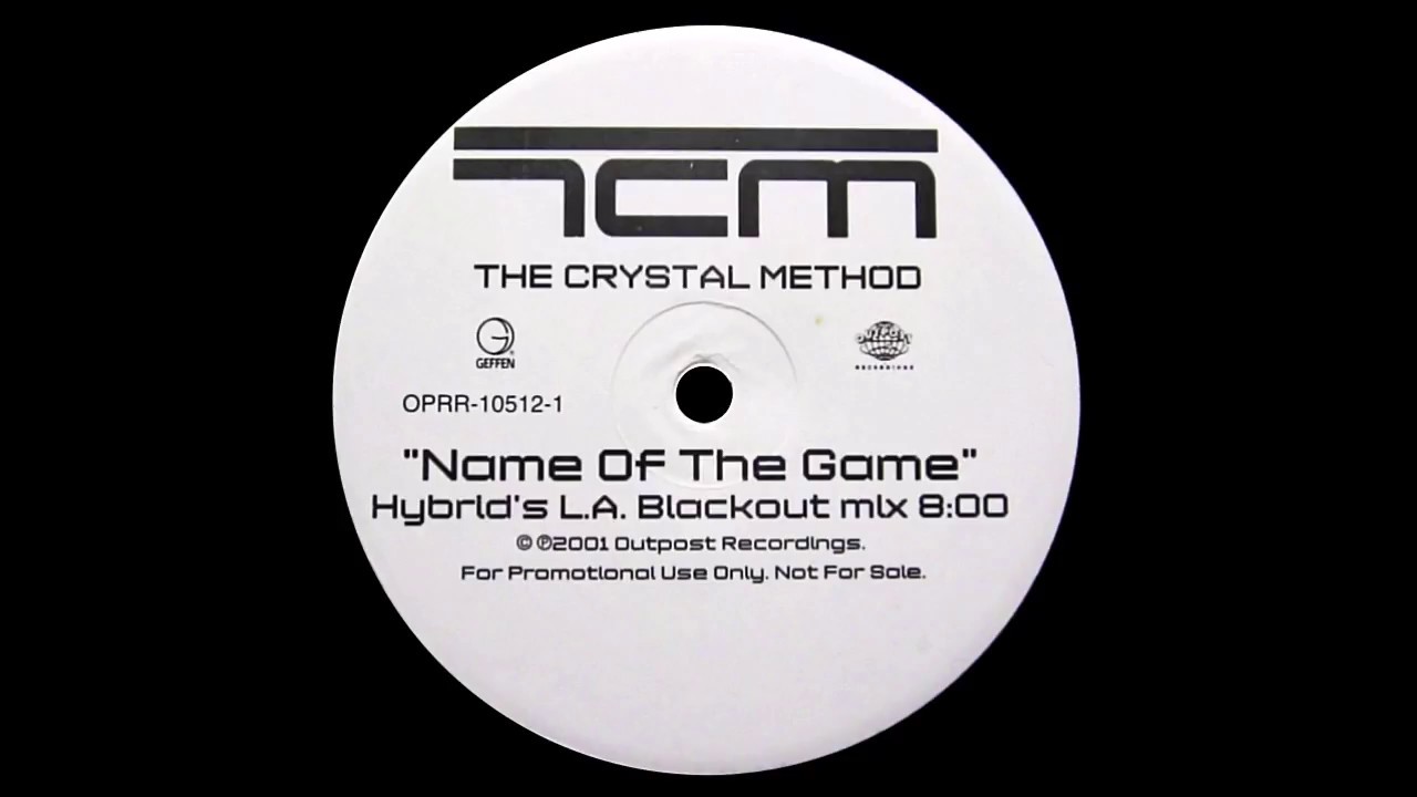 The Crystal Method - Name Of The Game (Hybrid's Blackout In L.A. Mix)