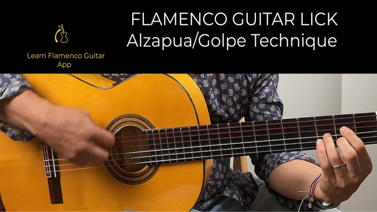 Flamenco Guitar Lesson- Alzapua/Golpe