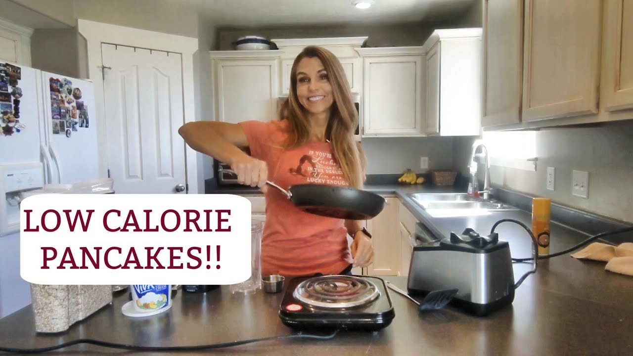 The best LOW CALORIE Pancakes!