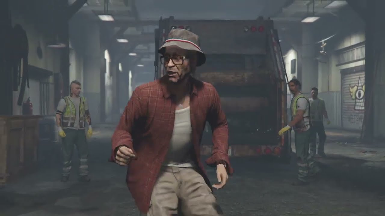 Grand Theft Auto V_online_Prep Heist Series A _Trash Truck_#Gaming#sony#share#Arab#Europe#USA#Asia#F