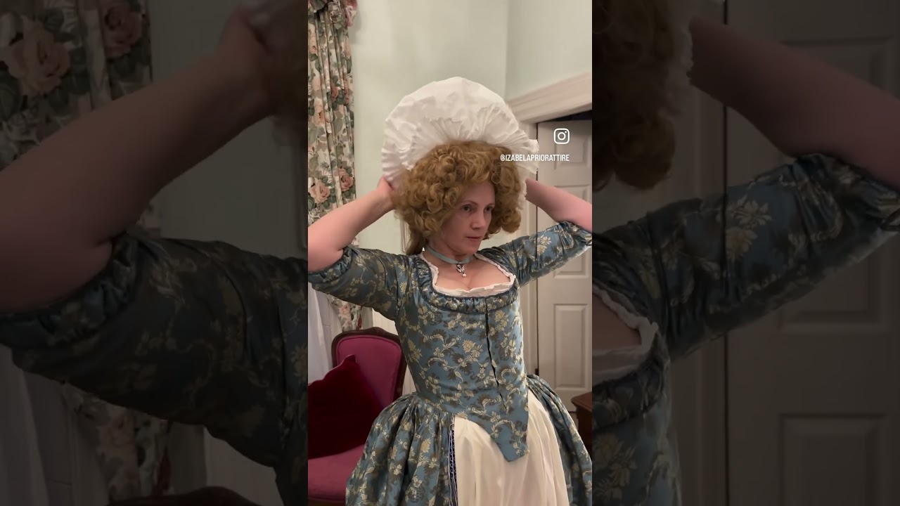 Getting ready for the ball last weekend in Bath!