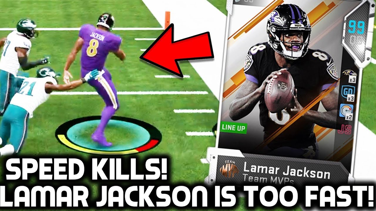 MVP LAMAR JACKSON IS TOO FAST! CHAD JOHNSON! Madden 19 Ultimate Team