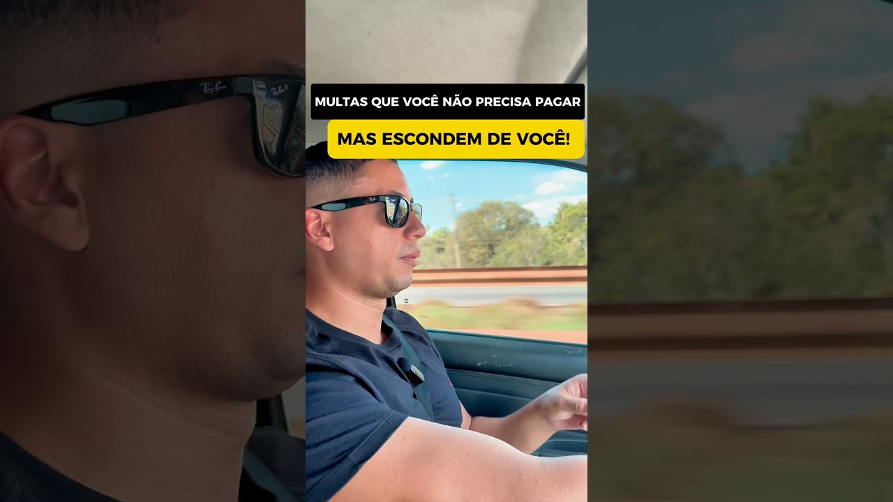 Multas que voc&ecirc; n&atilde;o precisa pagar, mas ningu&eacute;m te conta!  #multasdetransito